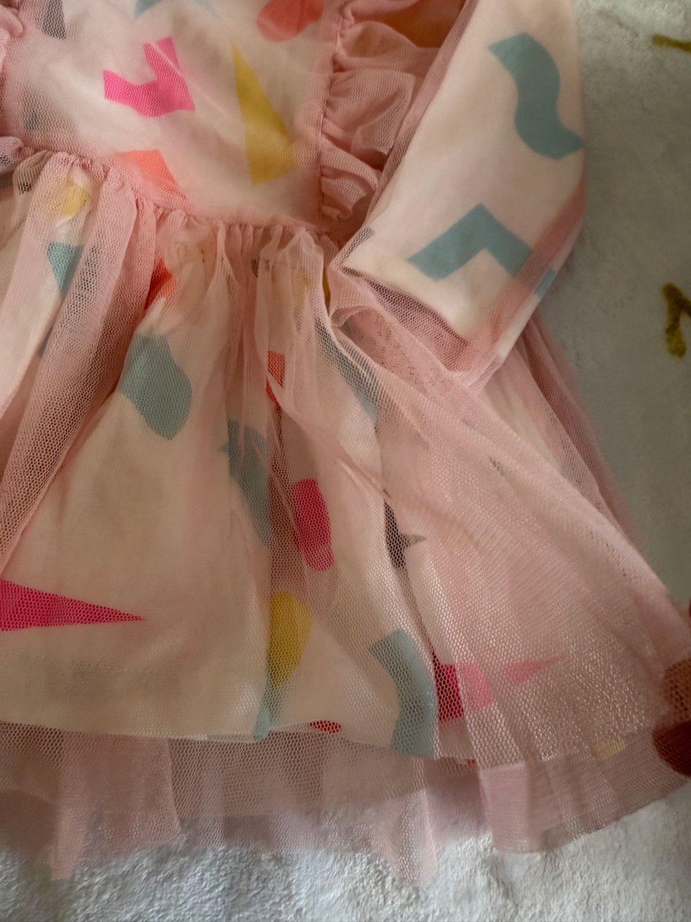 NWOT Stella McCartney Kids tulle dress with matching diaper cover - 12M - Picture 6 of 6